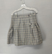 FlynnO'Hara Uniforms Skirt Girls 18X Plaid Pleated School Preppy Knee Length