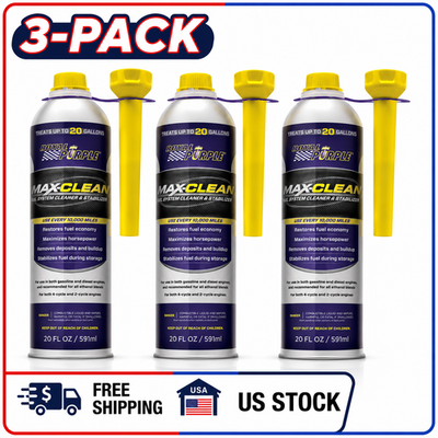 #ad 3 Pack Royal Purple Max Clean Fuel System Cleaner amp; Stabilizer 20 Fl. Oz. $30.17