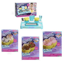 Freezy Bake Toy Bundle By Easy Bake Oven Vanilla, Chocolate and Strawberry Mixes