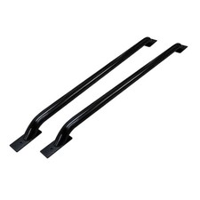 Go Rhino Black Powdercoat Stake Pocket Bed Rails For Dodge Ram 1500 F-150 8127b