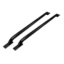 Go Rhino Black Powdercoat Stake Pocket Bed Rails for Dodge Ram 1500 F-150 8127B
