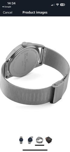 Ben Sherman Men's Stainless Steel Watch Boxed Model BS 153 . - Picture 2 of 3