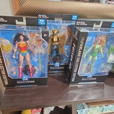 McFarlane Toys DC Multiverse Collector's Edition Wonder Woman Hawkman Poison Ivy
