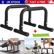 Dip Bars Dip Stand Station 500 lbs Workout Equipment for Strength Training