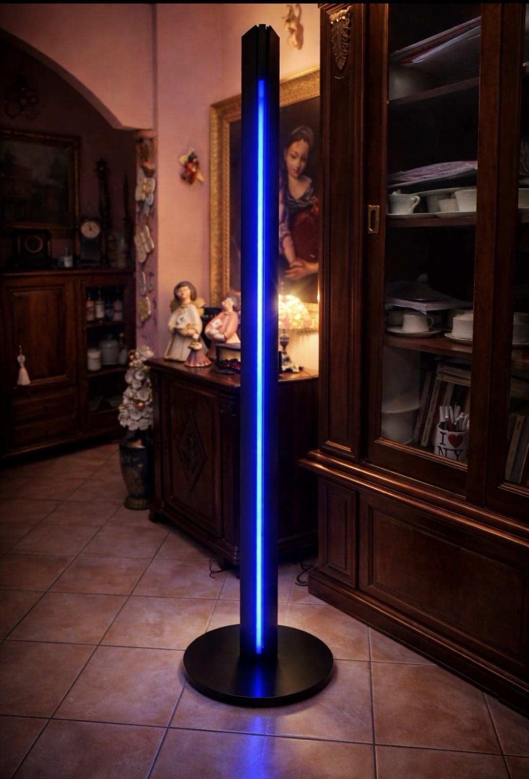 lampada da terra Tronconi “Manhattan”, design Barbieri & Marinelli