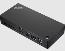   NEW Lenovo ThinkPad Universal USB-C Dock 40AY0135US - Dual/Triple 4K Display  