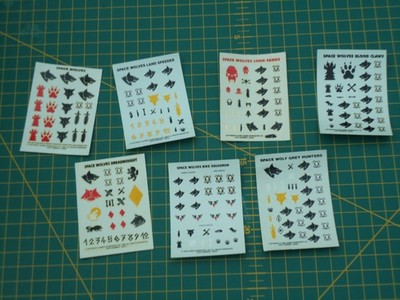 space wolves space marine transfers selector OOP Warhammer 40K
