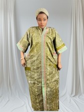 Beautiful African Kaftan Kampala Dress For Party. Fits M, L,  XL