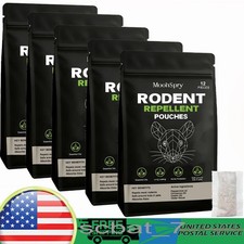 12 60 Pieces Natural Peppermint Oil Mouse Rodent Rat Repellent Pouches