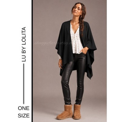 MSRP: $225 |   Lu by Lolita 100% Wool Cape   One Size | Boutique Exclusive  