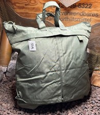 Orig. NL Armee Pilotentasche Helmtasche sage green ca. 25l Neu #3318