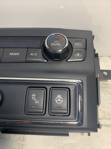 2017-2024 NISSAN TITAN HVAC HEAT A/C CLIMATE CONTROL PANEL FRONT DASH 27500EZ20B - Picture 3 of 15