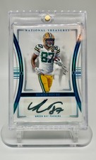 2023 Panini National Treasures - Signatures Romeo Doubs Platinum 1/1 - #SIG-RDS