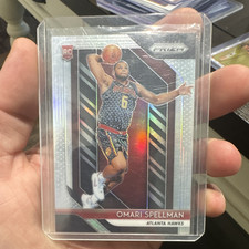 Panini Prizm 2018-19 Omari Spellman Atlanta Hawks Rookie Card #88. rookie card picture