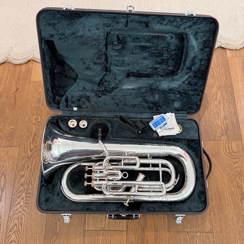 Yamaha YEP-621S Intermediate-Professional Euphonium Large Shank Silver 3+1 Valve
