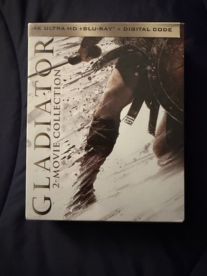 GLADIATOR + GLADIATOR II 2-MOVIE COLLECTION EXCLUSIVE 4K ULTRA HD STEELBOOK NEW!