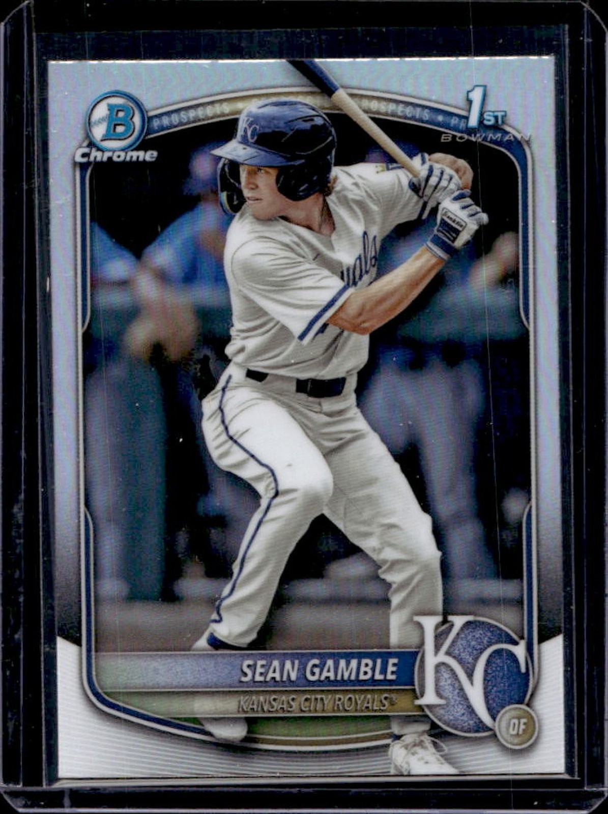 2025 Bowman Draft Sean Gamble Chrome Refractor 1st Prospect #BDC-178 Royals