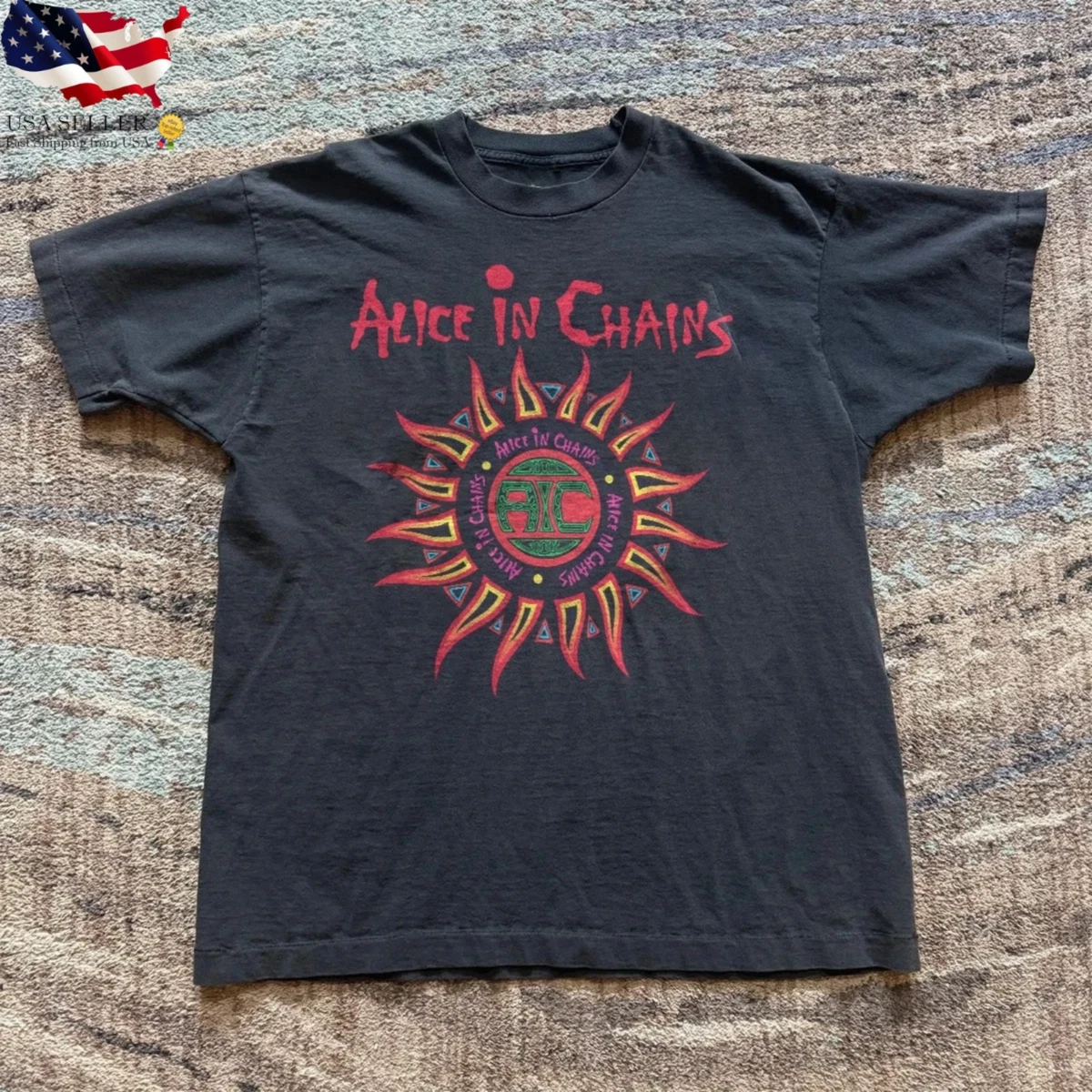 ヴィンテージ 希少 90s Alice in Chains Tシャツ ©️1994 【公式通販】