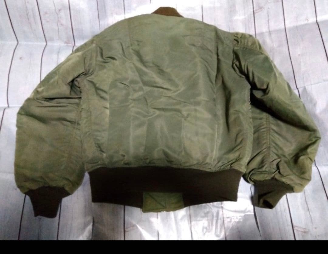 Buzz Rickson's B-15 Flight Jacket Medium 38 Used … - image 2