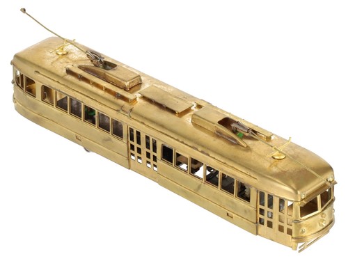 E. Suydam & Co 5001 HO Scale BRASS Double-End P.C.C. Überlandwagen - unlackiert - Bild 7 von 12