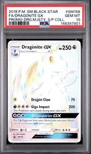 Pokemon Dragonite GX SM156 Rainbow Secret Rare Black Star Promo PSA 10 on eBay