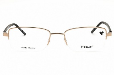 FLEXON FLH6079N-204-52 Eyeglasses Frame Size 52mm 19mm 145mm TAUPE Men 886895737