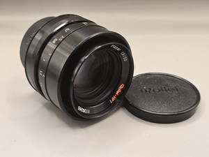 Rollei HFT Planar 50mm f1.8 Prime Manual Focus Lens & Caps.. QBM Mount.
