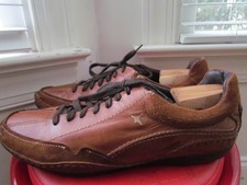 PIKOLINOS BROWN LEATHER MEN'S CASUAL SHOES SIZE 46 (EUR)