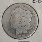 1879-CC Morgan Silver Dollar Carson City Circulated Coin No Reserve