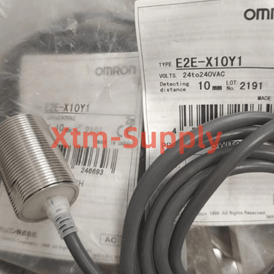 1PC  NEW Omron E2E-X10Y1-M4 Proximity Sensor E2EX10Y1M4