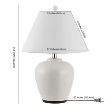 Safavieh ETREN 24.5" TABLE LAMP, Reduced Price 2172763416 TBL4386A