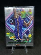 Topps 2023-24 Cosmic Chrome Keyontae Johnson RC Rookie Card #192 Thunder. rookie card picture