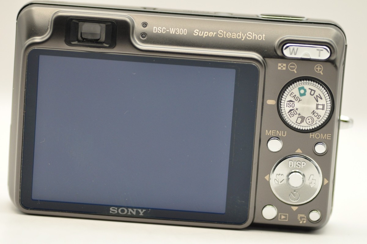 Sony Cyber-shot DSC-W300 13.6MP Digital Camera - Black for sale