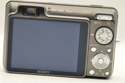 Sony Cyber-shot DSC-W300 13.6MP Digital Camera - Black for sale