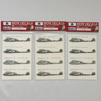 ESCI 55 GERMANY FOCKE WULF FW.189BLOHM&VOSS BV. ESCI Decals Germany Focke-Wulf