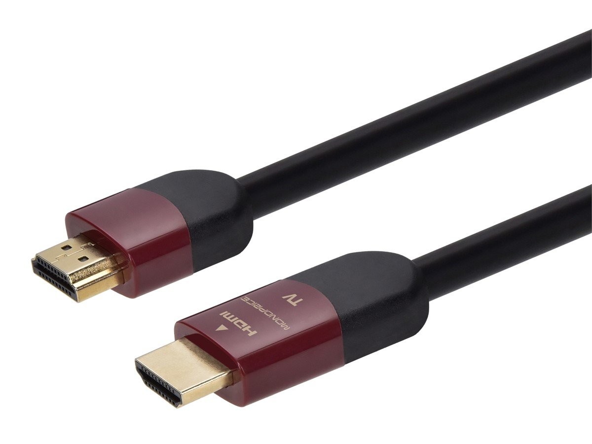 ⭐ Monoprice RedMere 4K 25ft HDMI Active Cable 4K@60Hz 18Gbps HDR CL2 Wall Rated