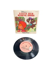 Disneyland Records The Story Of Little Red Ridding Hood: Book And Record