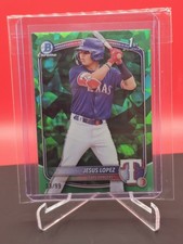2025 Bowman Sapphire Edition - Chrome Prospects Jesus Lopez #BCP-88 Green /99...