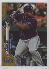 2020 Topps Jumbo Pack Exclusive Gold Foil Jesus Aguilar #98 rj2