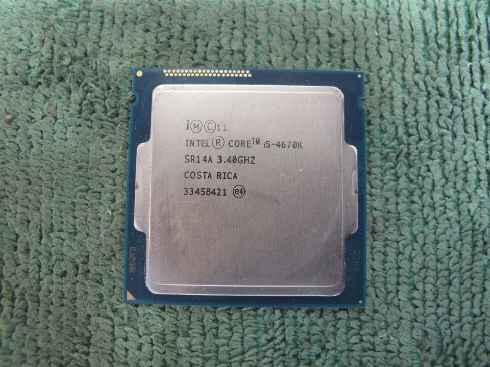 Intel Core i5-4670K SR14A 3.40GHz 6 MB 4-Core LGA1150 Socket CPU Processor - Image 3 of 3