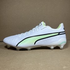 Puma King Ultimate FG AG Football Boots White Men’s Size UK 10 US 11 Brand New