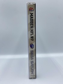 Madden NFL 97 Sega Saturn Video Game EA Sports Football Authentic T-5010H