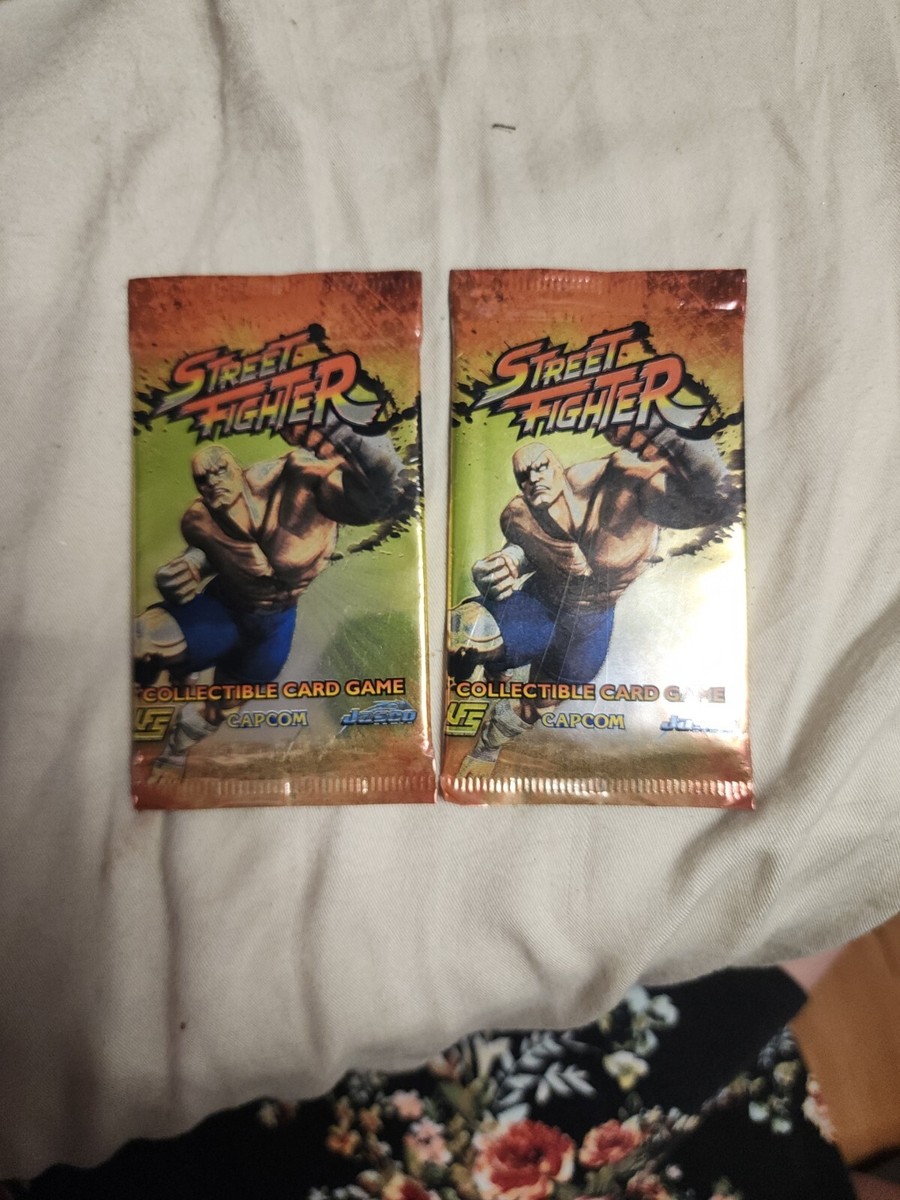 Jasco Universal Fighting System Street Fighter CCG Booster Pack Capcom  *CCGHouse