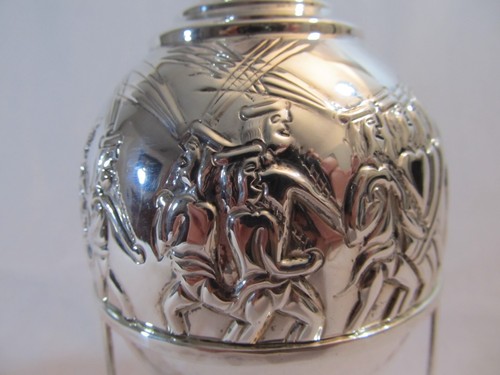 Ilias Lalaounis Hammered Sterling Silver 925 Greek Antiquity Vase with Tripod!!! - Picture 7 of 13