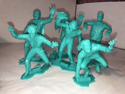 MARX UNIVERSAL MONSTERS CREATURE FRANKENSTEIN MUMMY PHANTOM WOLFMAN Reissues