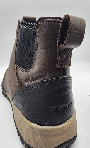 $120 Columbia Fairbanks Rover Chelsea Leather Boots Black or Brown Cordovan NEW - Picture 10 of 24
