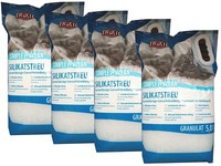 4 X 5 L Trixie Simple'n'Clean Granulat (€ 3,11/L) Katzenstreu Silikatstreu