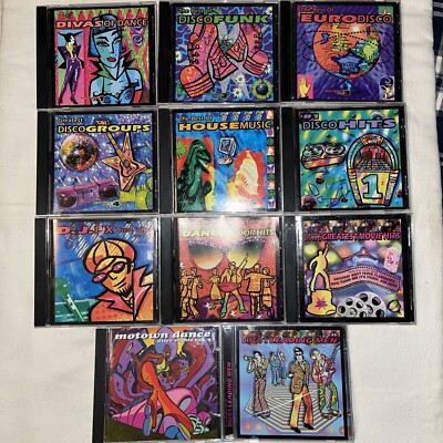 Disco Nights Set Of CD Vol. 1 2 3 4 5 6 7 8 9 10 11 Rebound 100+ Best Hits