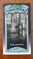2020 Topps Allen and Ginter Mini Where Monsters Live #MWML-7 The Swamp -
