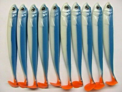 10 AEW GUMMIFISCHE UKEL 130 ROTAUGE BLAU STINT ZANDER LIEBLINGSKÖDER